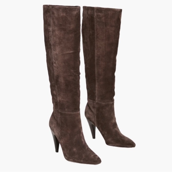 Veronica Beard Sanzi Suede Boots - Picture 4 of 4